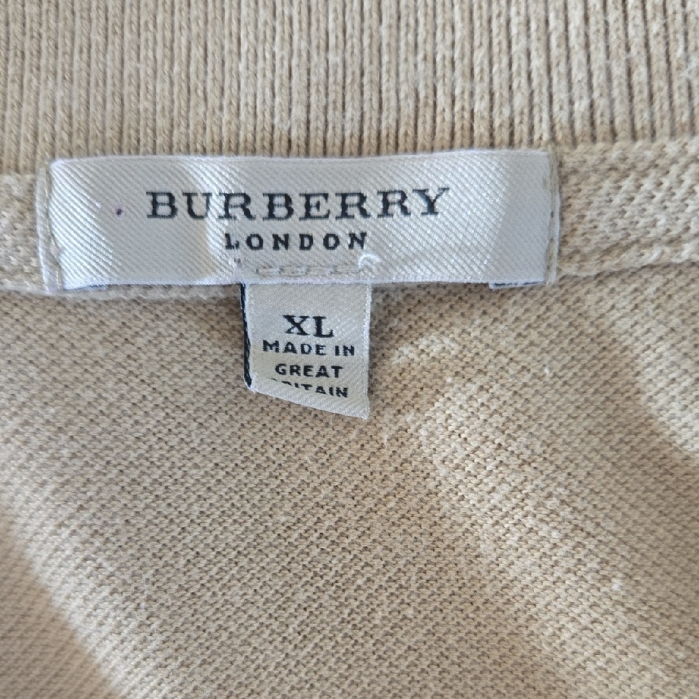 Burberry Light Tan Polo Shirt - Picture 5 of 10